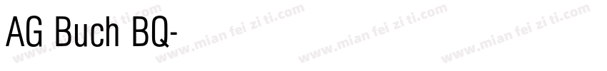 AG Buch BQ字体转换